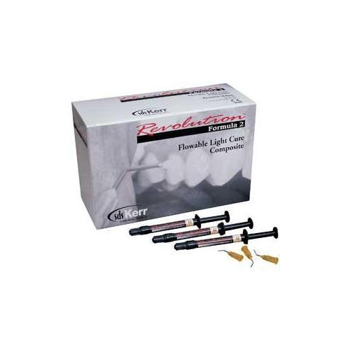 Kerr Dental 29498 Revolution Formula 2 Flowable Hybrid Composite Syringe B1 4/Bx EXP Jan 2023 Kerr Dental 29498 Revolution Formula 2 Flowable Hybrid Composite Syringe B1 4/Bx EXP Jan 2023